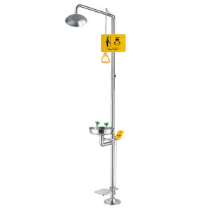 EW-24 sistema di docce con combinazione di colliri protezione affidabile per la preparazione alle emergenze di laboratorio - Product Image 1