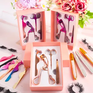 Hoge Kwaliteit Roze En Goud Wimper Krulspelden Mini Wimperkruller Lash Curler