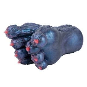 GEEBA Feet Shaped Pocket Pussy fox Feet Male <b>Masturbator</b> Silicone Pocket Pussy alien Pussy Feet Fetish <b>Masturbator</b> for Men - Product Image 6