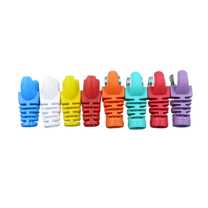 Conector RJ45 Cat <span class=keywords><strong>6</strong></span> Cat 5e UTP <span class=keywords><strong>STP</strong></span>, Cubierta de Goma para Conector - Product Image 2