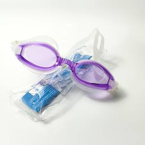 Gafas de Natación Antivaho con Junta de PC Suave, Impermeables, con Tapones para los Oídos Blancos, Ajuste Universal para Niños, Gran Venta - Product Image 2