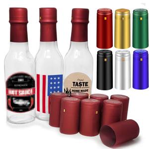 Op Maat Gemaakte Milieuvriendelijke Pvc Krimpkous Matte Capsules Afdichting Voor Flessen Olijfolie En Rode Wijn Capsules - Product Image 6