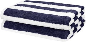 Premium personnalisé cabana rayé imprimé épais 100% <span class=keywords><strong>coton</strong></span> velours piscine/serviette de plage - Product Image 5