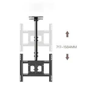 Evrensel Ultra TV standı toptan güçlü yük taşıyan güvenli güvenilir yüksek kaliteli metal TV standı korumak için