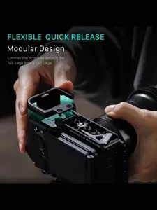 กรงกล้อง TA-T66-FCC-B เอียงสำหรับ <span class=keywords><strong>Sony</strong></span> A1 i/ <span class=keywords><strong>A9</strong></span> III Pro Black Mounts สำหรับ A1 iiii/<span class=keywords><strong>A9</strong></span> III - Product Image 2