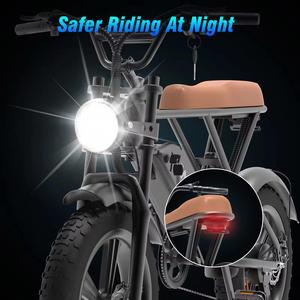 สกู๊ตเตอร์ไฟฟ้ารุ่นใหม่ปี 2023 48V 1000W ยางใหญ่แบบ Chopper พร้อมแบตเตอรี่ 15Ah รับน้ำหนักได้ 150 กก. มอเตอร์แบบไร้แปรงถ่าน - Product Image 3