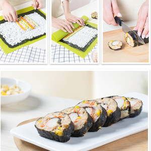 Flexible Non Stick Rice Paddle swiss Cake Silicone Sushi <b>Rolling</b> <b>Mat</b> - Product Image 4