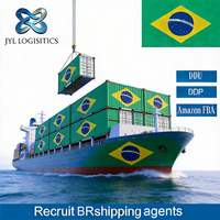 Transporte Marítimo Profesional a Brasil, Agente de Envío Puerta a Puerta DDP, Logística de Carga, Transitario, Envío FBA, Exportación
