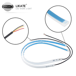 Tira flexible de luces LED para circulación diurna, tira de luces LED Universal flexible, 30cm, 45cm, 60cm, artículo suave - Product Image 4