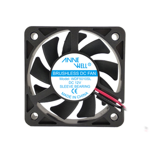 Ventilador de copiadora 50mm 5010 cargador de coche eléctrico ventilador de refrigeración Axial sin escobillas 50x50x10 5V 12/24V humidificador ventilador de refrigeración de energía Industrial - Product Image 1