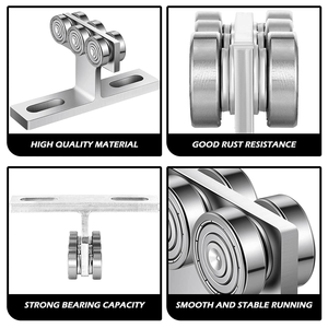Sistem Pengangkat Garasi Overhead, Pengangkat Listrik, Rak Roda 2/3/4, Perakitan Troli, Saluran Penyangga, Troli Manual Senyap, Roller OEM - Product Image 6