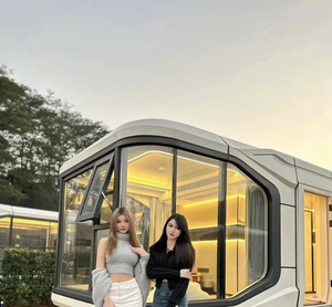 Cabin di động nhà biệt thự nhà 40ft container nhà văn phòng Pod tạm thời văn phòng và ký túc xá không gian con nhộng nhà - Product Image 6