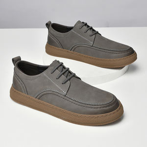 Nuevas botas de cuero para mujer a la moda con cordones al por mayor para mujer 37-46 zapatos náuticos de piel de vaca real de gran tamaño originales famosos 2025 - Product Image 5