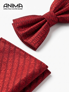 Nœud Papillon Homme en Gros, Nœud Papillon Rouge Vin pour Garçon d'Honneur et Marié, Style Britannique-Coréen, Tenue Formelle de Mariage - Product Image 3