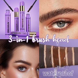 Crayon à <span class=keywords><strong>sourcils</strong></span> et bâton de coiffure double usage HANDAIYAN, teinture capillaire imperméable et non-éclaircissante pour cheveux blancs, gel teinté pour <span class=keywords><strong>sourcils</strong></span> - Product Image 4
