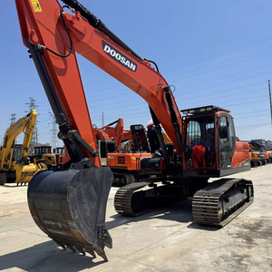 Excavadora Doosan DX225 de segunda mano DX225 Crawler menos horas de trabajo en stock, envío gratis - Product Image 1