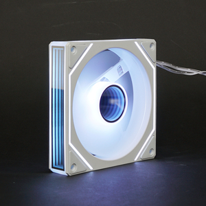 Ventilateur de boîtier PC 120 mm ARGB, <span class=keywords><strong>refroidisseur</strong></span> silencieux avec dissipateur thermique en cuivre, roulement fluide, design miroir infini, 1200 tr/min - Product Image 5