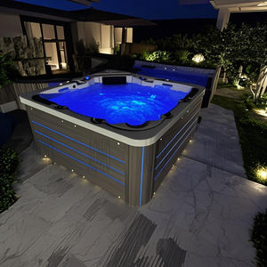 Bañera de Hidromasaje Acrílica con Chorros de Aire, Sistema Balboa, Control Inteligente Whiripool, Bañera Inflable - Product Image 5