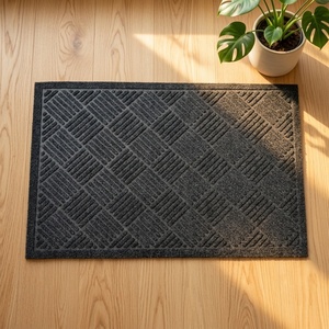 Tapis de porte en TPE écologique antidérapant à nervures, tapis de sol d'entrée non toxique, inodore, lavable avec support en TPE pour la maison et <span class=keywords><strong>le</strong></span> bureau - Product Image 3