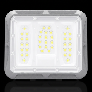 ไฟสปอร์ตไลท์ LED พลังงานแสงอาทิตย์ 200W IP67 อะลูมิเนียมหล่อขึ้นรูป Ra80 6000K แสงเดย์ไลท์ สำหรับสวน ติดผนัง มุมลำแสง 170 องศา มาตรฐาน CE - Product Image 1