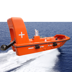 Davit à bras unique en plastique renforcé GRP, norme SOLAS, 4,5-6 m, orange, pour bateau, sauvetage d'urgence, CCS EC - Product Image 2