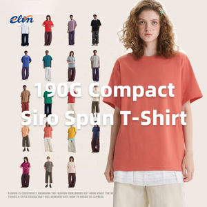 Camiseta de Algodón 100% de 190 g/m² con Logotipo Personalizado al por Mayor, Camiseta Blanca Unisex para Hombre y Mujer, Impresión al por Mayor - Product Image 5
