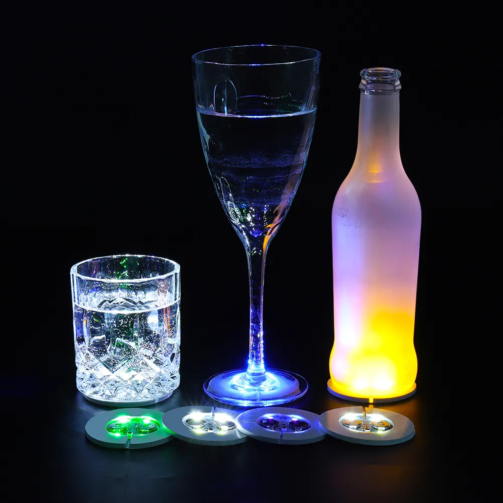 LED-Unterstützer Lichter Flasche Service-Sparkler Tequila Luces Getränkeunterstützer Weinflasche Lichter Unterstützer für Getränke Led-Aufkleber