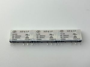 Relais miniature HF41F, directement de l'usine, 5A 12V/24V DC SPDT, relais pour circuit imprimé, pour les acheteurs mondiaux - Product Image 4