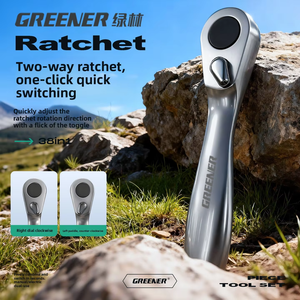 DIY Six-Point Alloy Luanfan Steel Allen Wrench <b>Set</b> Quick-Action Multi-Function Tool Universal <b>Ratchet</b> Socket Wrench - Product Image 3