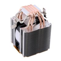 Ventilateur CPU silencieux QiuzAim 90 mm, dissipateur thermique à tour avec 4/6 caloducs en cuivre, refroidisseur d'air compatible avec les cartes mères 2011 Pin X79 X99 pour ordinateur de bureau