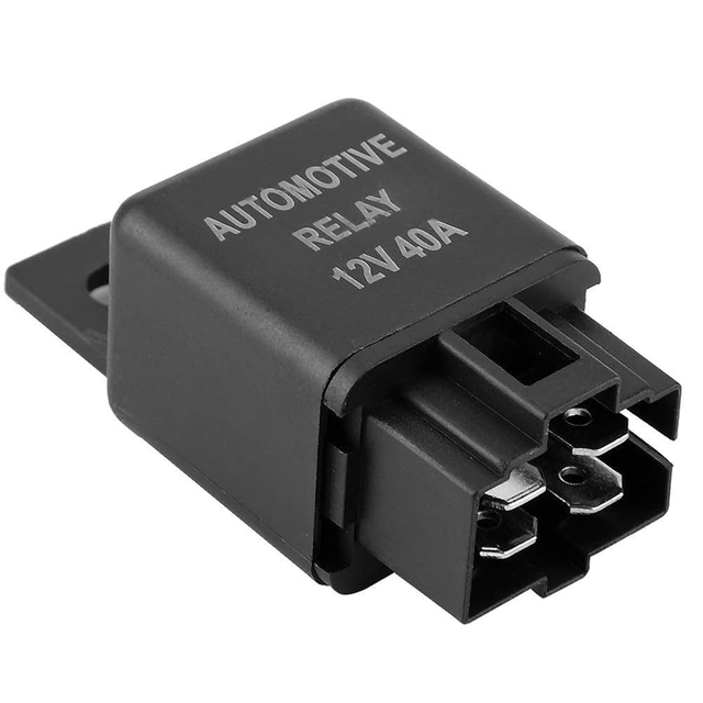 Automotive 12V/24V/40A DC Relay with Light Back Iron Plastic Back for Air Conditioning Global 1688 Purchasing Agent Product