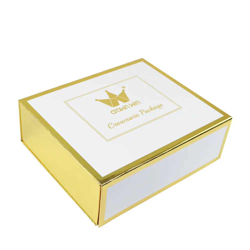 Rose Gold Custom Printed Logo Luxury Bridesmaid Cardboard Paper Packaging Gift Box With Lid