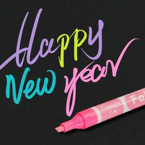 Marcadores Fluorescentes Electrónicos Multicolor de la Serie Morandi Guangna 1089, Rotulador <span class=keywords><strong>LED</strong></span> para <span class=keywords><strong>Pizarra</strong></span> Blanca con Logotipo Imprimible - Product Image 4