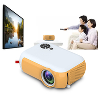 Transjee A10 Professionnel 1080p Natif HD Wifi Sans Fil Projecteur Petit Smart Home Intérieur Cinéma Vidéo Film Mini Projecteur