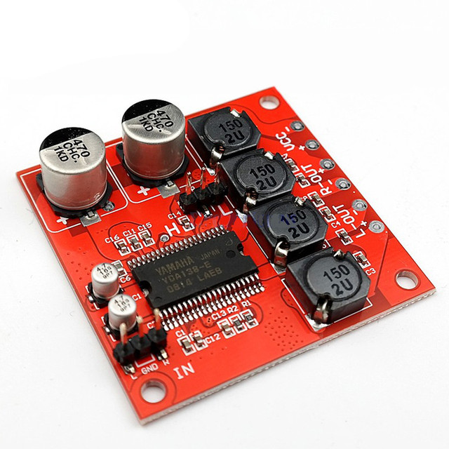 YDA138-E Stereo Digital Power Amplifier Board DC 12V 10W+10W TA2024 TA2020 Amplifier Module