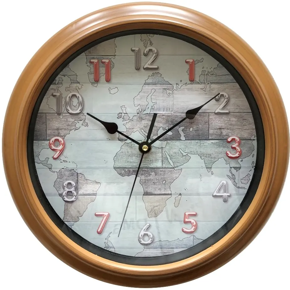 12Inch Plastic Silent Wall Clock Frames Wall Clock Manufactures