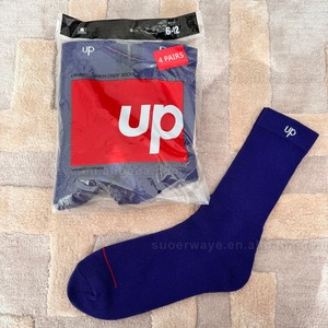 Un lot de 4 paires de chaussettes de haute qualité, adaptées aux sports de plein air, tendance et durables. Nouveauté, chaussettes de <span class=keywords><strong>sport</strong></span> personnalisées - Product Image 6