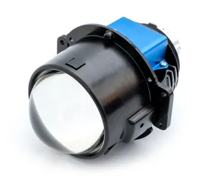 Tahribatsız 55W Bi LED projektör Lens Hella 5 otomotiv LED balıkgözü Lens için 2.5 "3.0" modifikasyon far