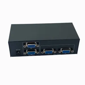 FJ-202 Fjgear 2 port 2 in 2 out vga switch 250mhz resolusi dukungan 1920*1440 dengan metal shell