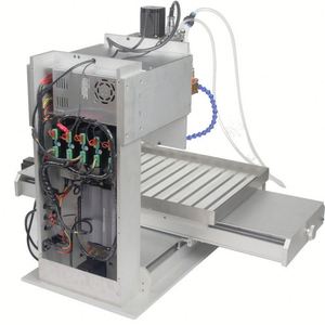 6040 1500W 2200W เครื่องแกะสลักแบบ5แกน CNC พร้อมบอลสกรู CNC แบบเสาเครื่องกัดโลหะอลูมิเนียมทองแดง - Product Image 6