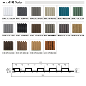 Pannelli Decorativi Impermeabili per Hotel, Rivestimento Murale in PVC UV, Pannelli Scanalati per Interni in WPC - Product Image 3