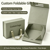 Caja Plegable Personalizada para Pelucas con Asa Magnética de Seda, Caja de Papel con Logotipo en Relieve Dorado para Empaque de Cosméticos, Pelucas y Cuidado de la Piel
