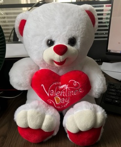 Regalo <span class=keywords><strong>de</strong></span> San Valentín, Osito <span class=keywords><strong>de</strong></span> Peluche Rojo <span class=keywords><strong>de</strong></span> 8 Pulgadas, Juguete <span class=keywords><strong>de</strong></span> Peluche Kawaii con Corazón, Relleno <span class=keywords><strong>de</strong></span> Algodón Suave, Orejas Móviles, para Novia - Product Image 6