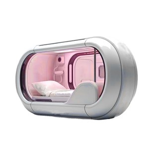 Mini-capsule spatiale de couchage, structure en acier, hôtel, aéroport, logement temporaire insonorisé, chambre individuelle, hébergement - Product Image 5