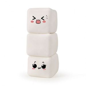 Juguete Antiestrés Moldeable de Bloque de Tofu con Rebote Lento, Diseño Creativo de Cubo de Harina - Product Image 1