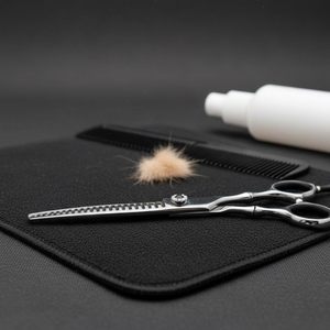 5.5inch Professional Hair Thinners Barber Texture Scissors Hairdresser Shears Hair <b>Thinning</b> Scissors - Product Image 3