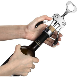 <span class=keywords><strong>Ouvre</strong></span>-bouteille multifonction portable en alliage de zinc, type aile de <span class=keywords><strong>papillon</strong></span>, pour bière et vin, emballage en boîte pour ustensiles de cuisine - Product Image 4