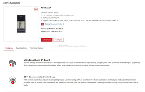 Router de Red IP HW 88036APJ CR5S40SRV606 NetEngine40E con Licencia SRv6, Placa No-CM para Uso Empresarial - Product Image 6