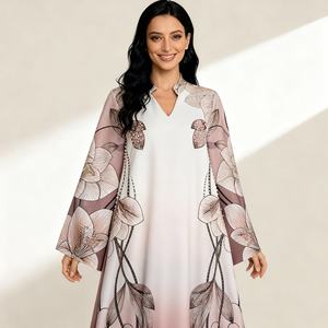 Nouvelle robe de soirée de luxe de haute qualité, élégante et personnalisée, Abaya pour femmes musulmanes - Product Image 1