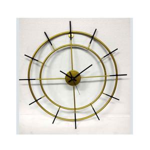 Horloge murale en métal de fer de vente chaude pour la maison salon chambre horloge murale exclusive au prix de gros - Product Image 4